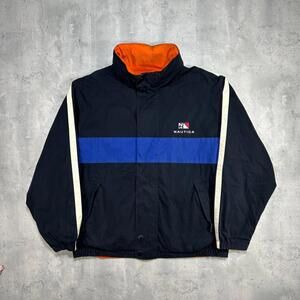 Vintage 90’s Dark Blue Nautica Reversible Jacket